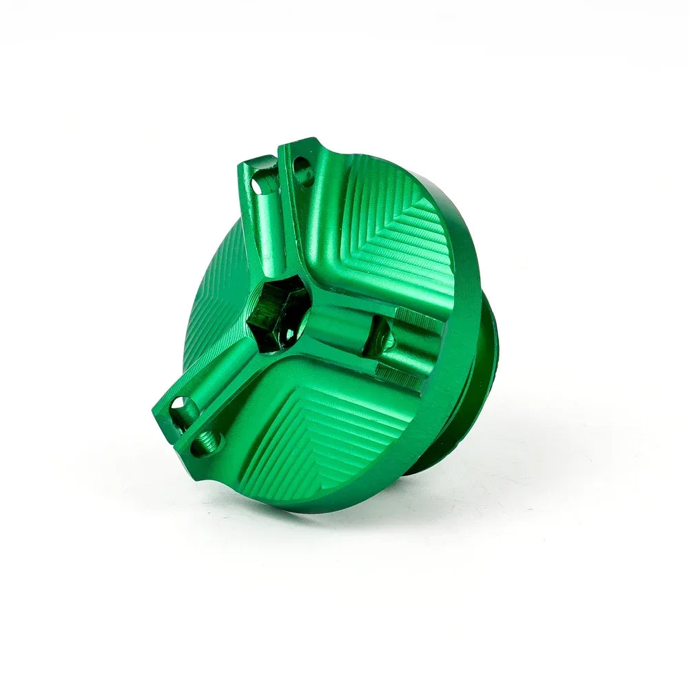 Motorcycle CNC Engine Oil Filler Cap Plug Cover Accessories For kawasaki Z750 ZX6R ZX636 ZX-6R ZX10R ZX14R Versys X 300 ZH2