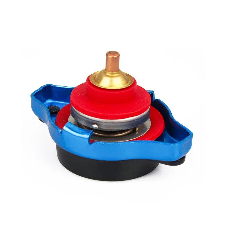 Thermost Radiator Cap Tank Cover Water Temperature Gauge 0.9