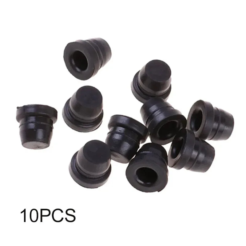 10pcs Brake Upper Lower Pump Caliper Exhaust Screw Dust Cove