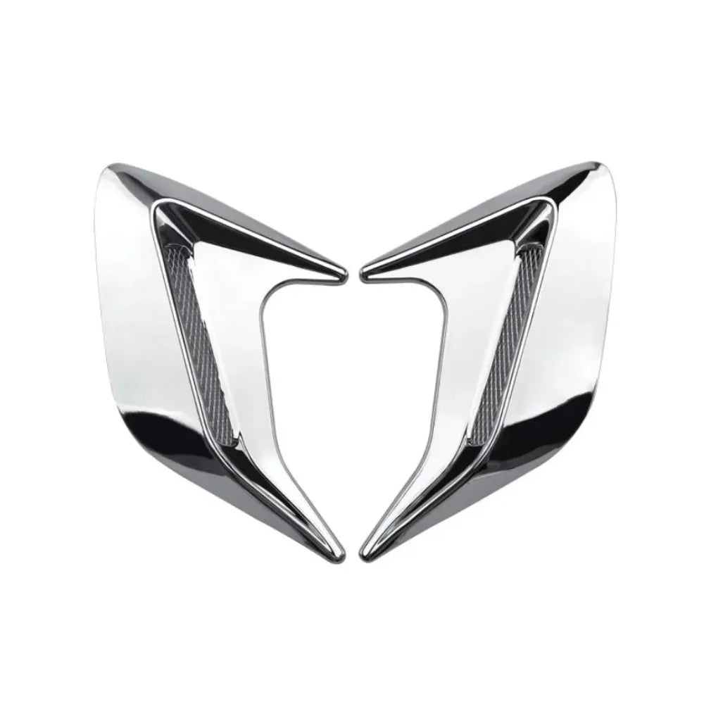 Carbon Fiber Universal Car Shark Gills Fender Side Air Flow 