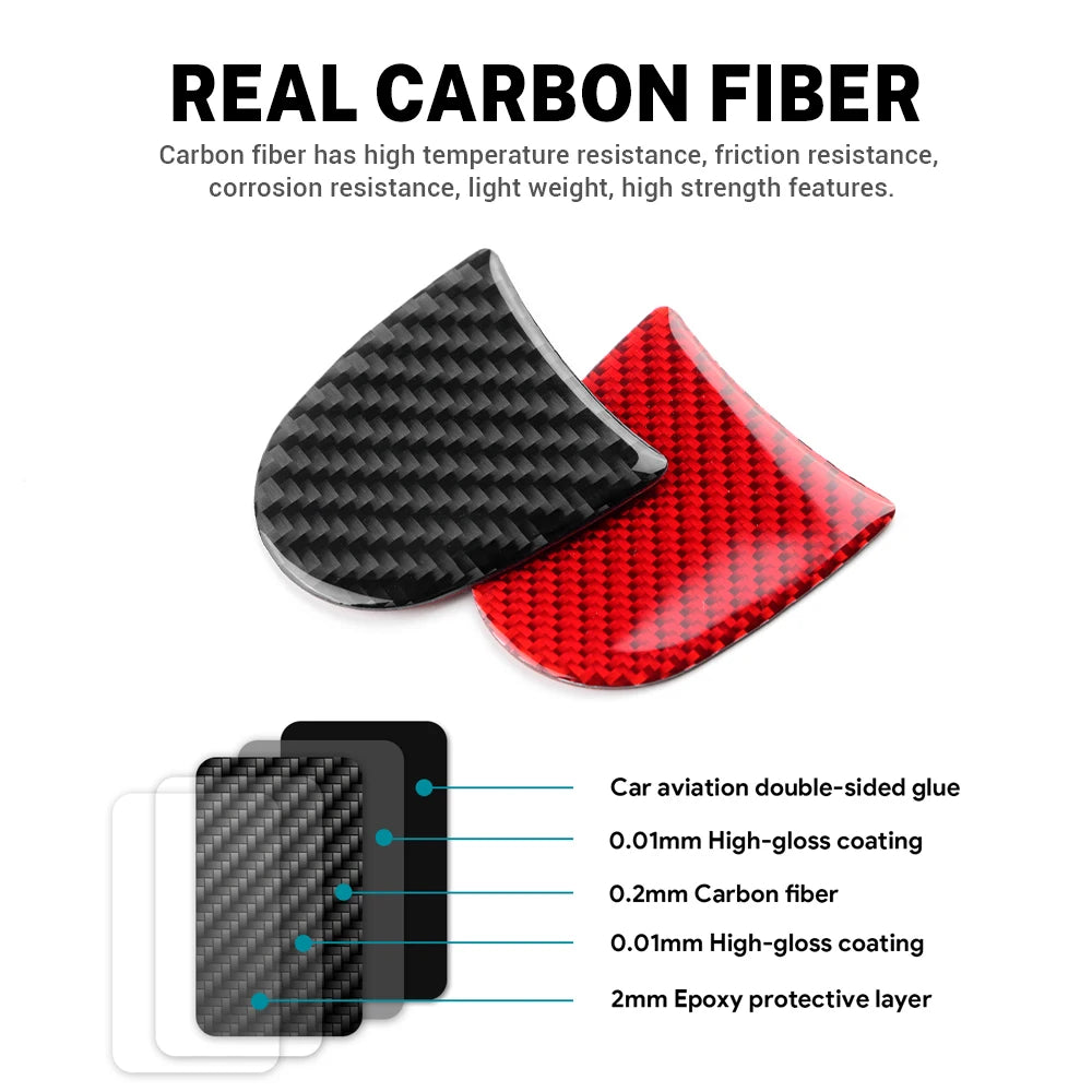 Real Soft Carbon Fiber Sticker For Subaru Crosstrek 2024 Imp