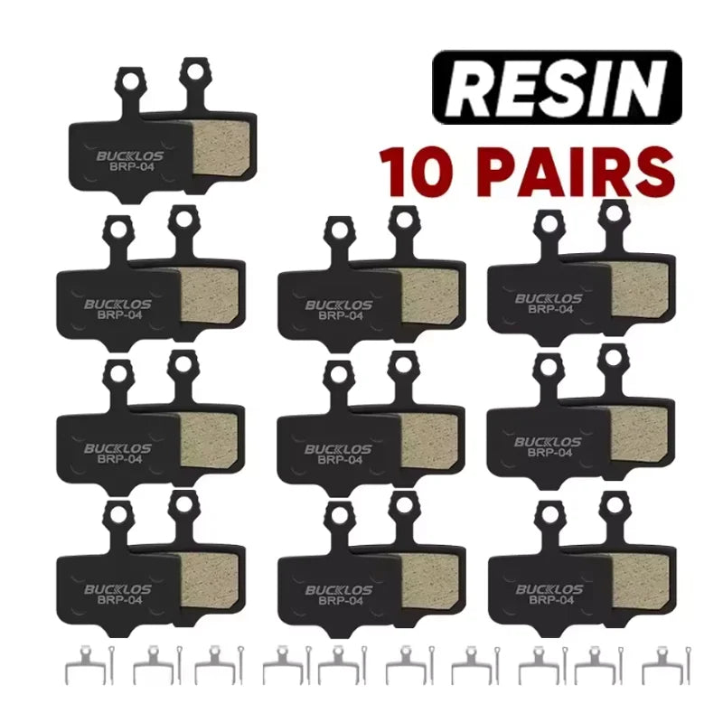 BUCKLOS Bike Disc Brake Pads for SRAM Avid MTB Road Bicycle Hydraulic Brake Pad Durable Wear-resistant Brake Pads Bike Accessory
