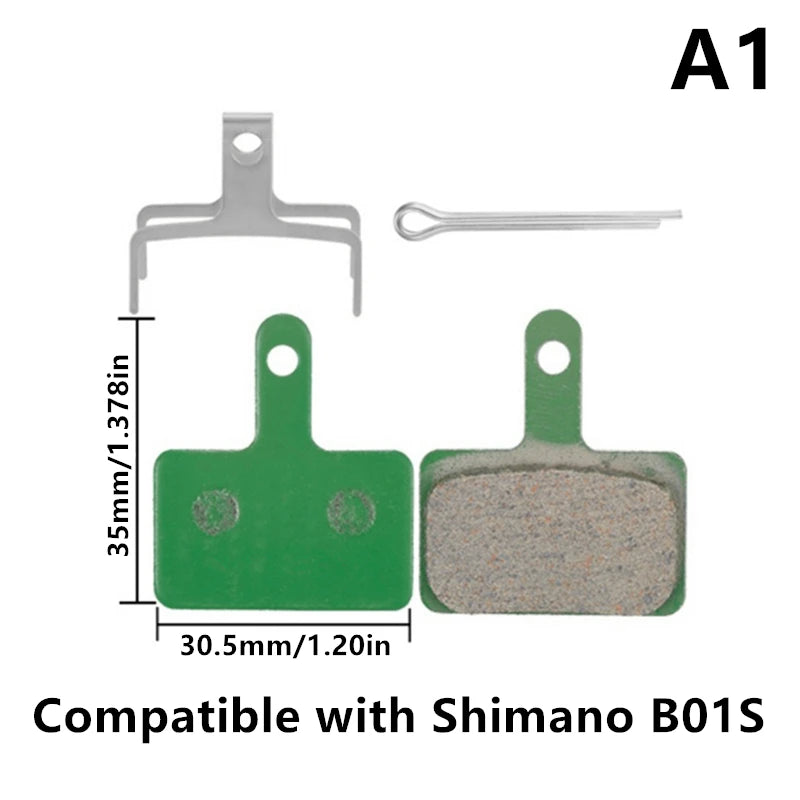 4/10Pairs Bicycle MTB Ceramic Disc Brake Pads For Shimano B0