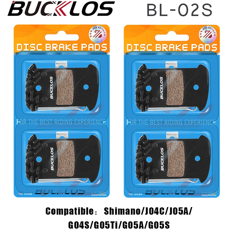 BUCKLOS Bicycle Disc Brake Pad Ceramic Bike Hydraulic Brakes Pads Road MTB Brake Pad for Shimano L05A J04C J05A H03A N03A NUTT