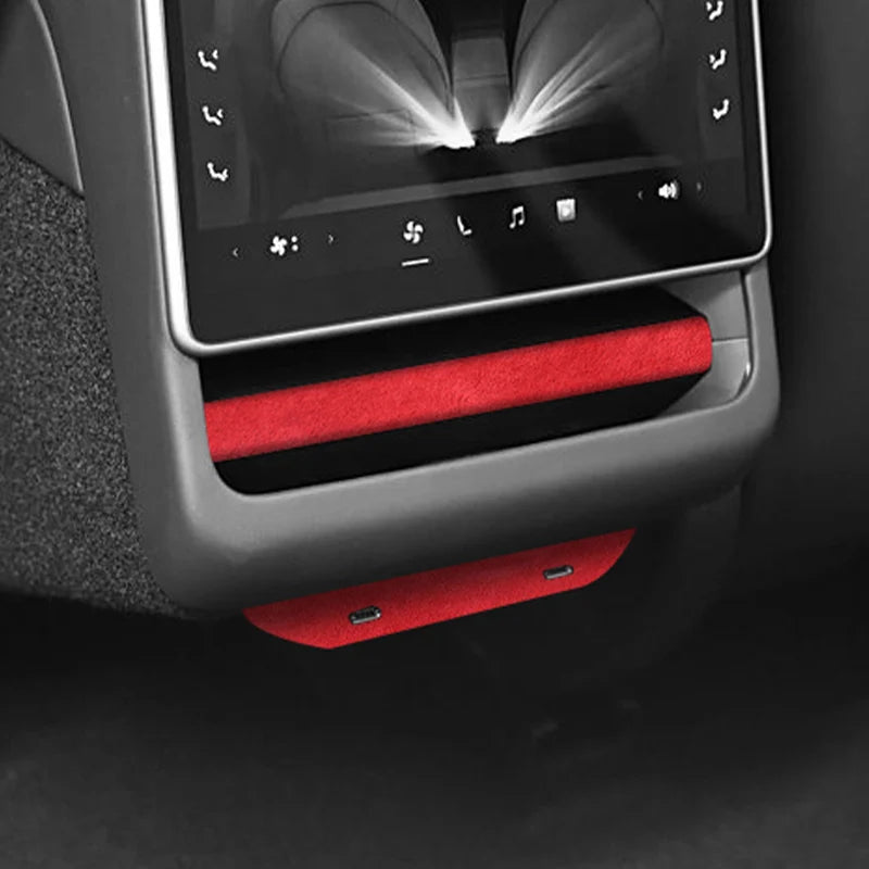 Top Suede For Tesla Model Y Juniper / Model 3 Highland Rear 