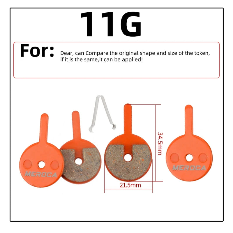 Bicycle Resin Brake Pad Mtb For Shimano M375 M445 Mt200 Bb5 Bb7 Mountain Road Bike Hydraulic Disc Brake Pads