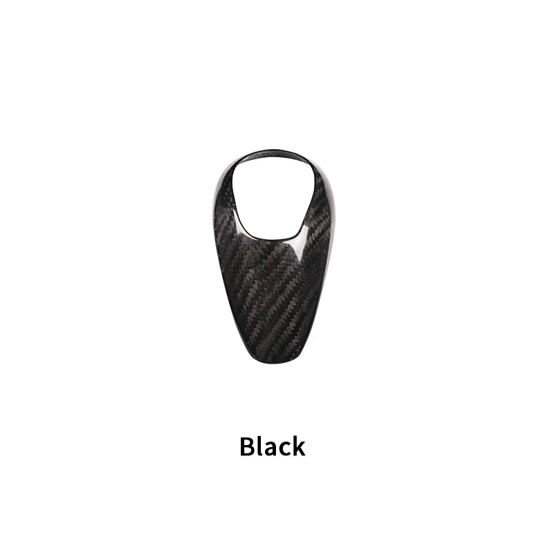 For BMW F80 F82 F87 M3 M4 M2 M5 F83 F85 X5M F86 X6M F13 Real Carbon Fiber Car Gear Shift Knob Cap Cover Sticker Panel Trim