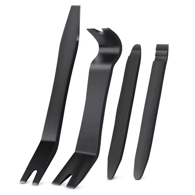 Auto Car Door Dash Radio Panel Trim Removal Pry Tool Kit Disassembly Repair Installer Interior Plastic Clip Conversion Hand Set