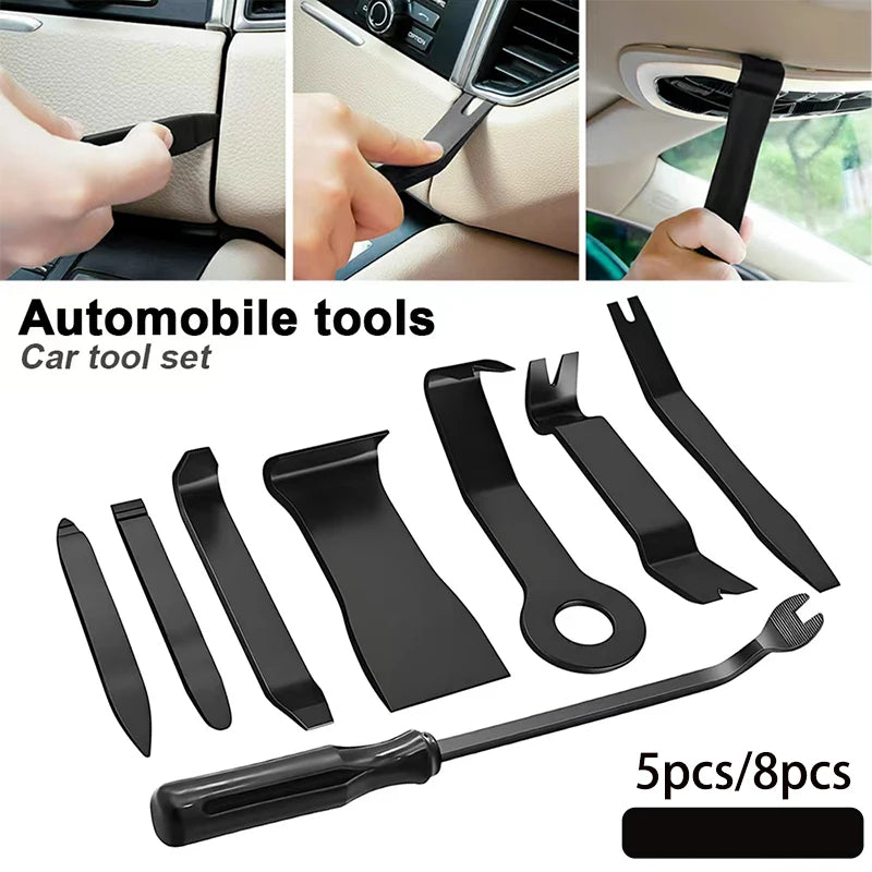4 Options Car Universal Trim Removal Tool Kit Applicable DVD