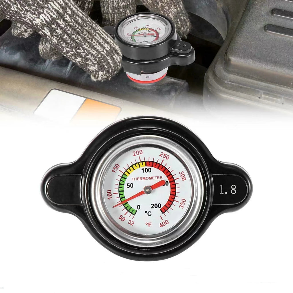 1.8 Bar High Pressure Radiator Cap 25.6Psi With Temperature 