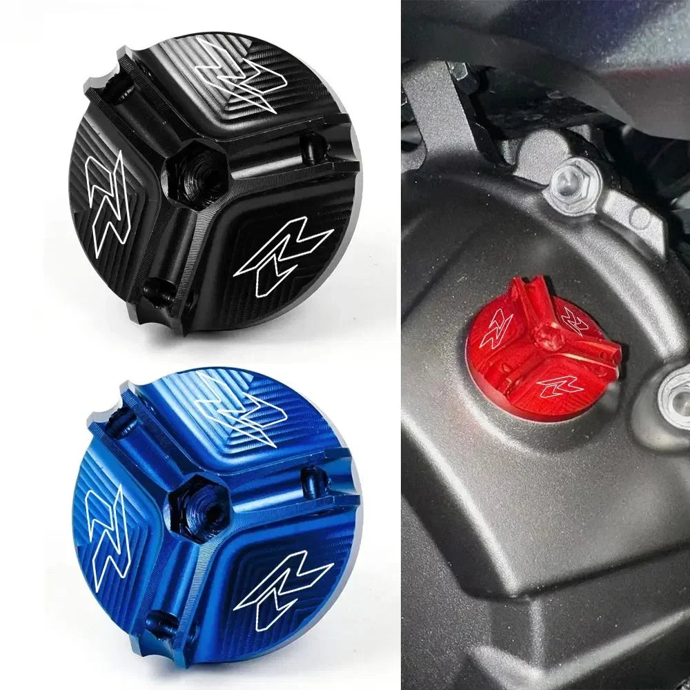 Motorcycle Accessories Engine Oil Filler Cap Oil Plug Cover 