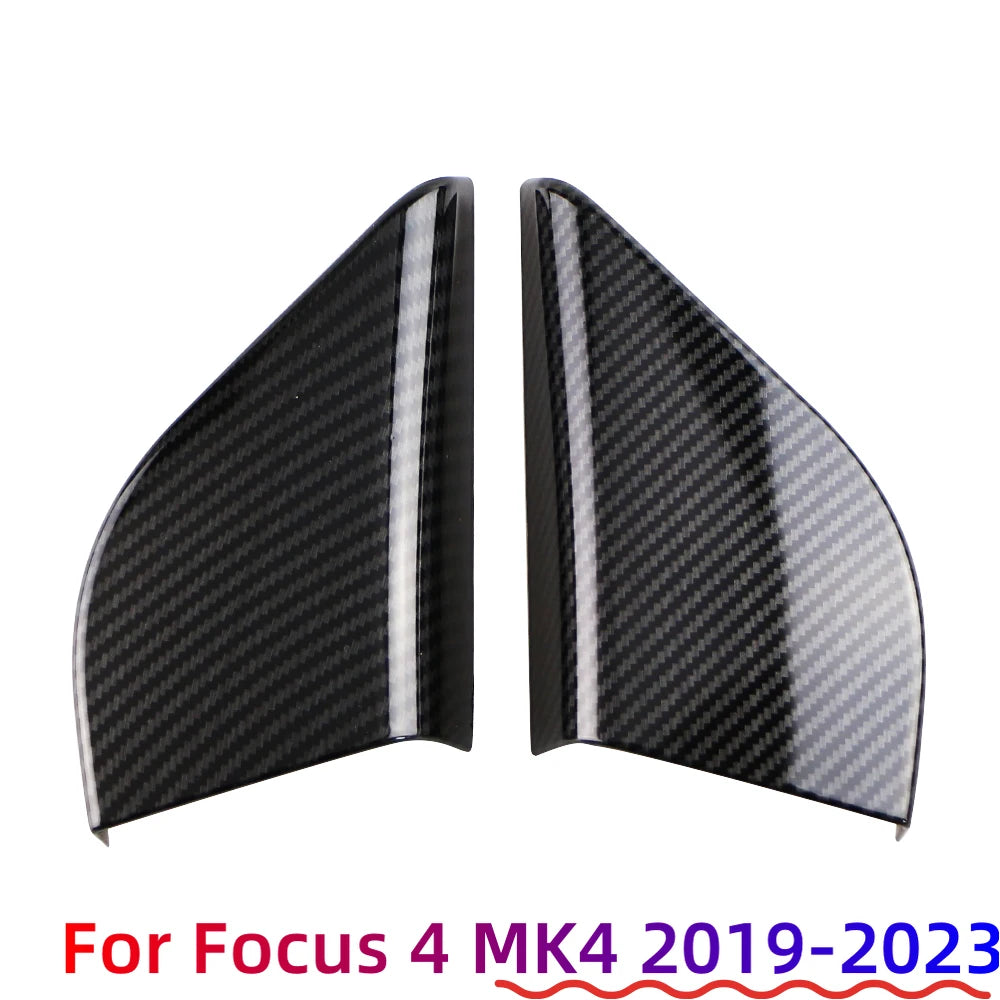 2Pcs/Set A Pillar Audio Speaker Trim Decoration Sticker for 
