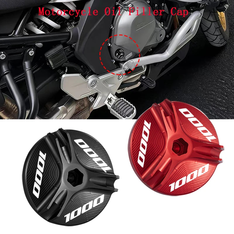 Motorcycle Engine Oil Filler Cap Oil Plug Cover Accessories 