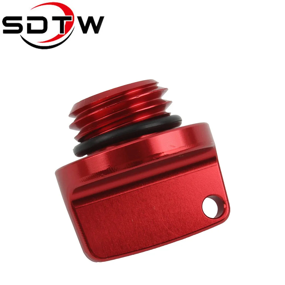 Motorcycle Crankcase Cap CNC Engine Oil Filler Screw Cover Plug M20 2.5 For Yamaha Honda Suzuki Kawasaki General Purpose Parts