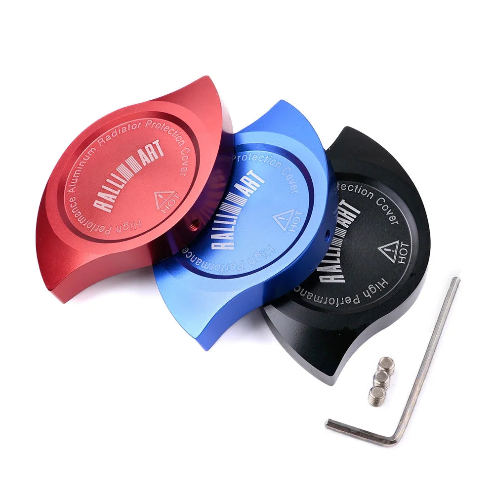 Ralli art Aluminum Radiator Cap Cover Fit For Mitsubishi