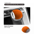 For Audi Q3 Q2 A1 Sport Gear Shift Knob Boot Decorative Trim Sticker Car Premium Interior Tuning Accessories Made of Alcantara