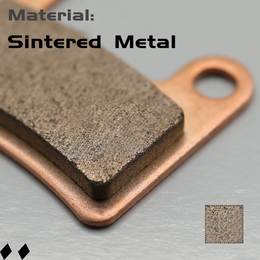 DYISLAND 2-Pairs MT600 Sintered Metal Or Resin E-Bike Disc B