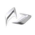 Carbon Fiber Universal Car Shark Gills Fender Side Air Flow Outlet Vent Decoration Sticker Trim Cover Decal Car Styling