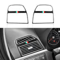 Car Steering Wheel Panel. Carbon Fiber Interior Sticker. For Fiat Abarth Grande Punto 199 (2005-2010) Trim Accessories.