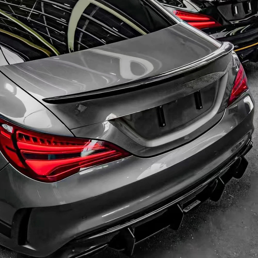 Car ABS Universal 1.2M BlackSpoiler Carbon Fiber Accessory C