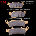 Front Rear Brake Pads for KYMCO X Town City 125i 300i ABS Pe