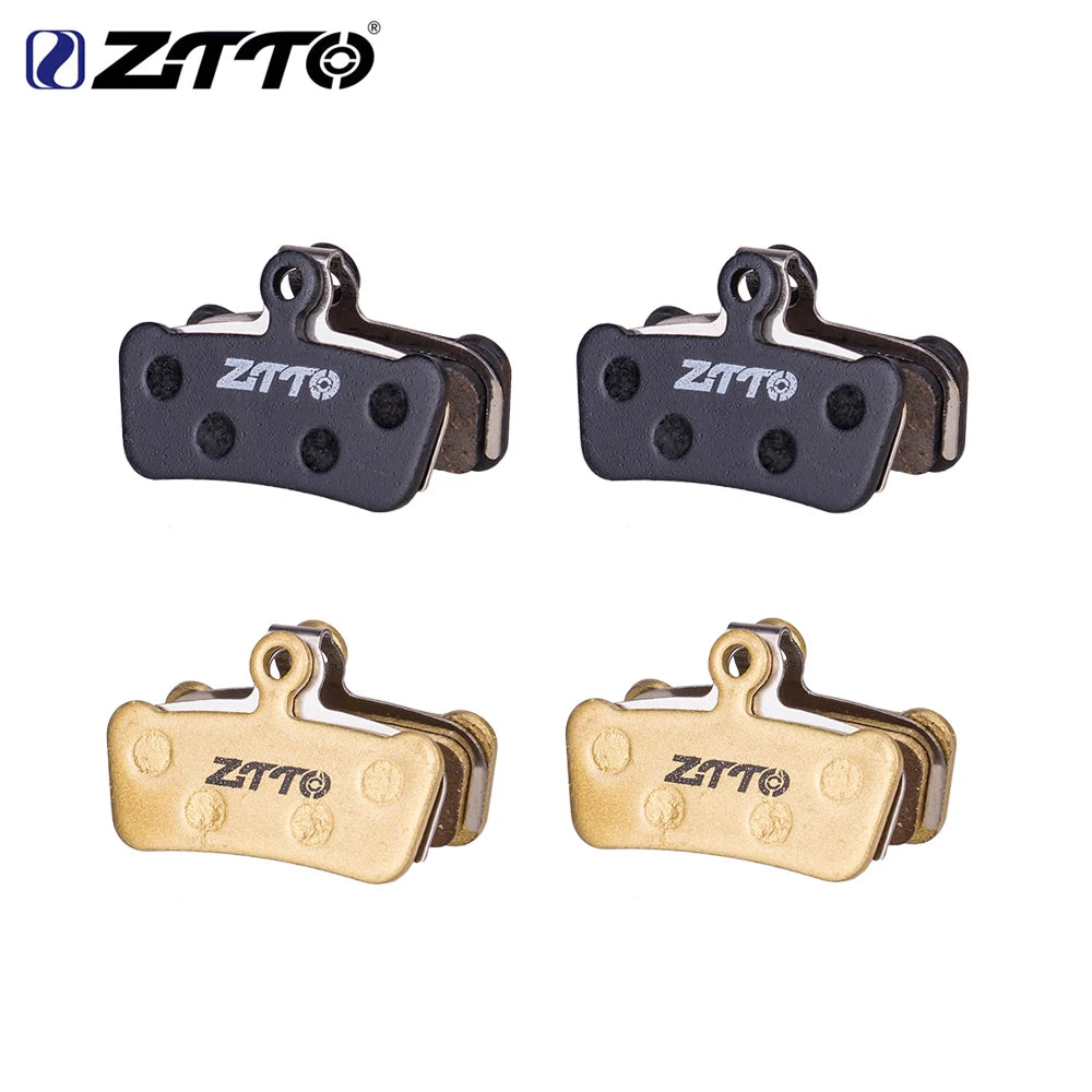 ZTTO MTB Bike 4 Piston Disc Brake Pads Metallic Brake shoes 