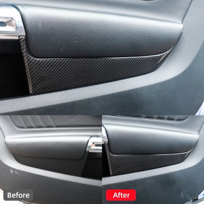 For Ford Mustang GT 2015-2021 Car Accessories Carbon Fiber I