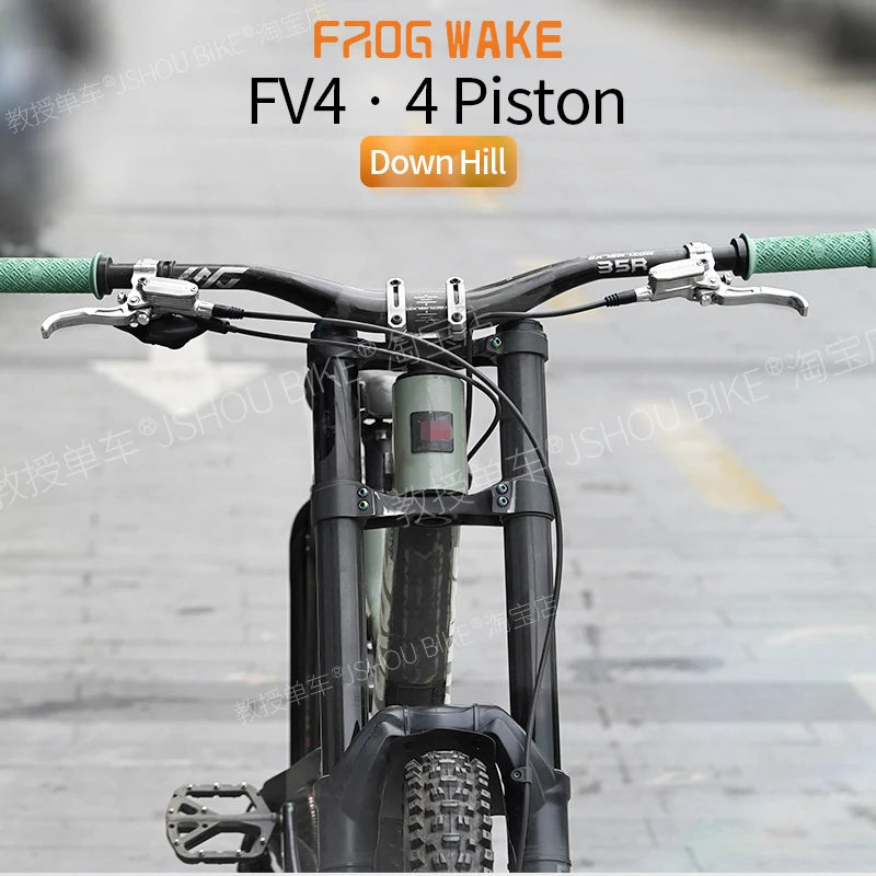 FROG WAKE FV4 4-Piston Hydraulic Disc Brake Kit Split Type A