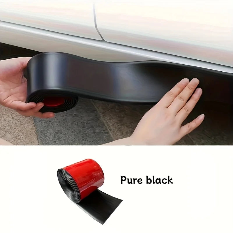 2M 5cm Self-Adhesive Car Door Edge Bumper Strip Scratch Resi