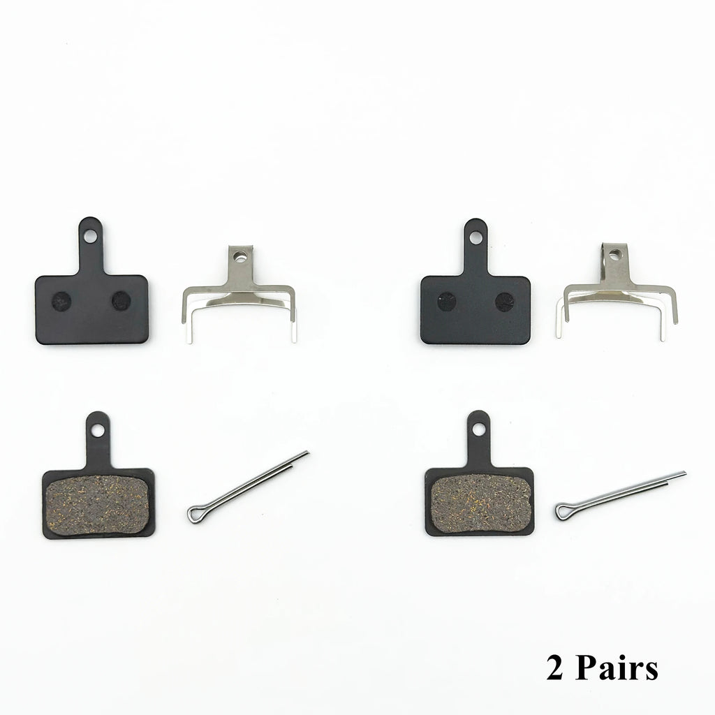 2/4/12Pairs Bicycle Disc Brake Pads Resin / Semi-Metal / Ceramics For Shimano Deore B01S B03S B05S MT200 MT400 MT500 UR300 M3050