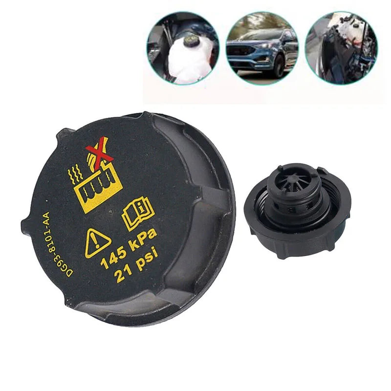 Car Coolant Water Radiator Bottle Expansion Tank Cap For For