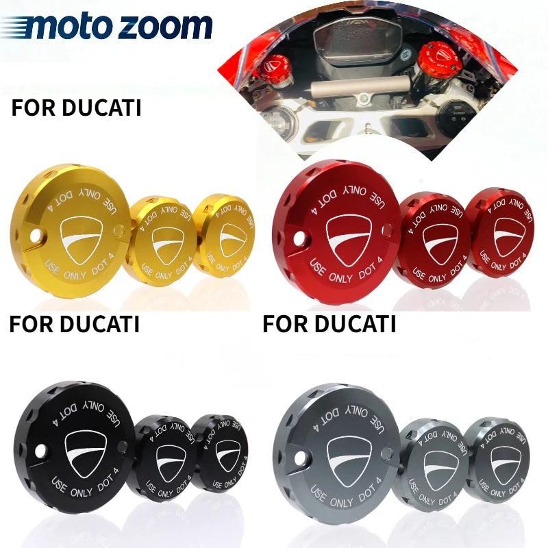 Clutch Rear Brake Fluid Reservoir Cover Engine Oil Valve Cap