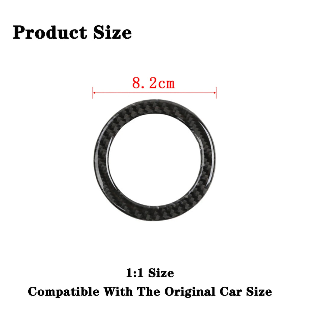 Car Steering Wheel Center Decoration Cover Trim Protector for Jeep Grand Cherokee 2011+ 2014-2023 2024 2025 Interior Accessories