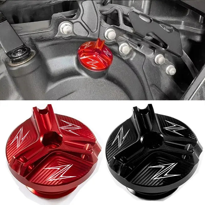 2025 Motorcycle Engine Oil Filler Cup Plug Cover cap Screw F