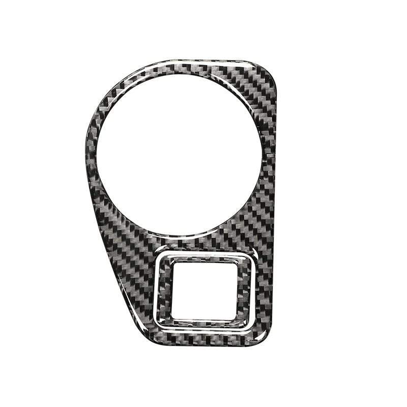 For Volkswagen Golf 7 Gti Mk7 2013-2019 Carbon Fiber Auto Headlight Switch Decoration Frame Cover Trim Sticker Car Accessories
