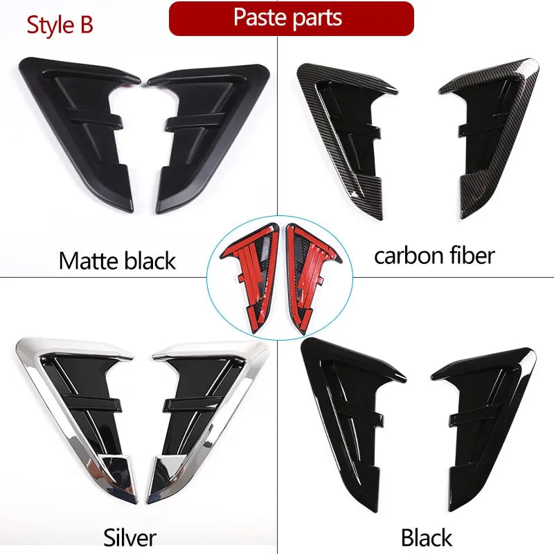 For 2018-2021 BMW X3 G01 X4 G02 ABS Carbon Fiber Car Front F
