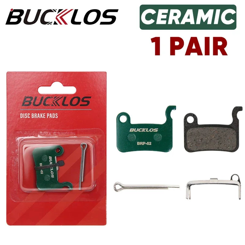BUCKLOS Bike Brake Pads for SHIMANO A01S M07 M535 MTB Hydraulic Disc Brake Pad Road Cycling Disk Brake Pads MTB BMX Bike Parts