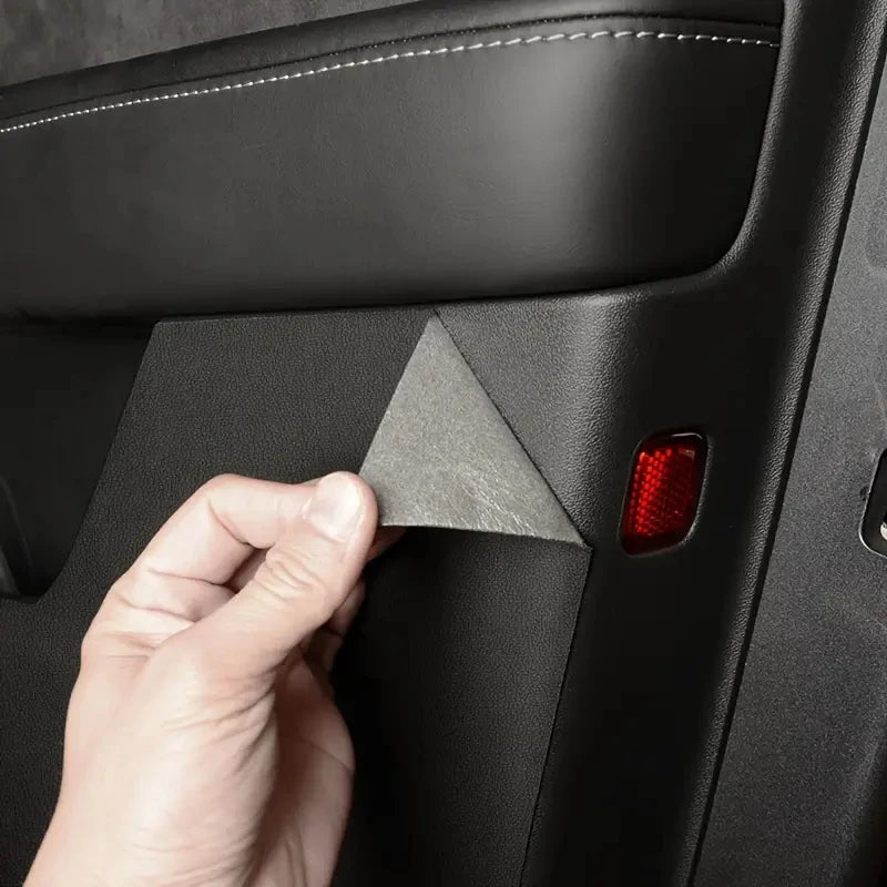Car Door Anti-Kick Pad For Tesla Model Y Juniper 2025 Leathe