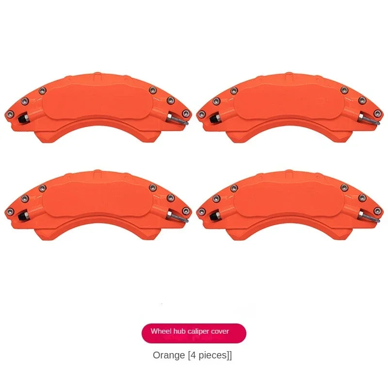 For Audi Car Brake Caliper Cover Aluminum Alloy Metal Fit A1 A2 A3 A4 A5 A6 A7 A8 Q1 Q2 Q3 Q4 Q5 Q6 Q7 TT TTS E-tron Allroad