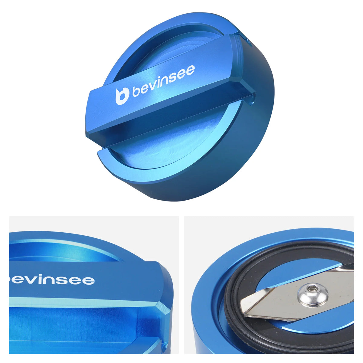 BEVINSEE Engine Oil Filler Cap For BMW E90 E92 E91 E93 E46 F