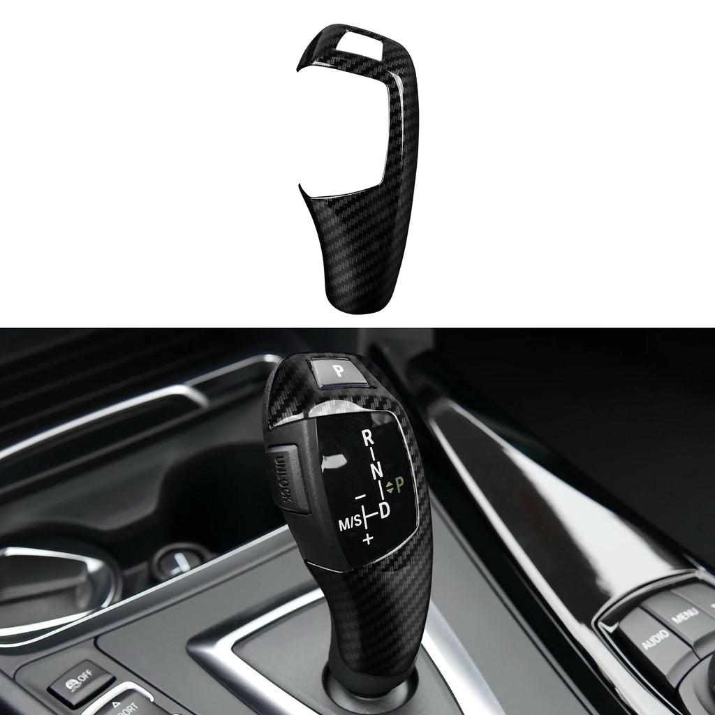 Car Center Console Dashboard Gear Shifter Panel For BMW F30 F31 F34 3GT F32 F33 F36 Trim Accessories Carbon Fiber ABS Sticker