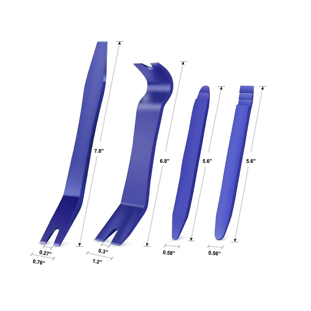 Auto Door Clip Panel Trim Removal Tools Kits Navigation Blades Disassembly Plastic Car Interior Seesaw Conversion Repairing Tool