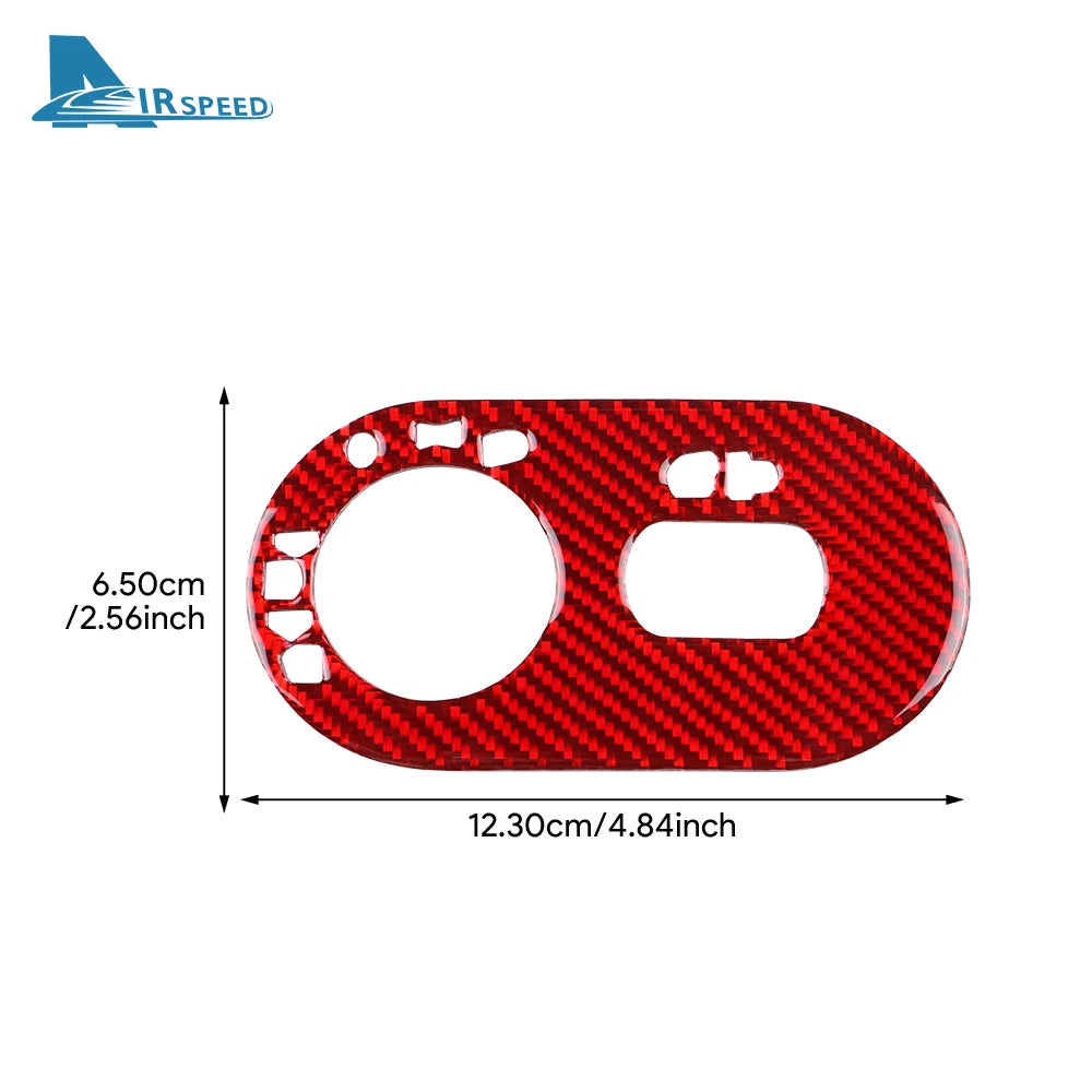 Real Soft Carbon Fiber Sticker For Seat Ibiza/Cordoba 6L 200