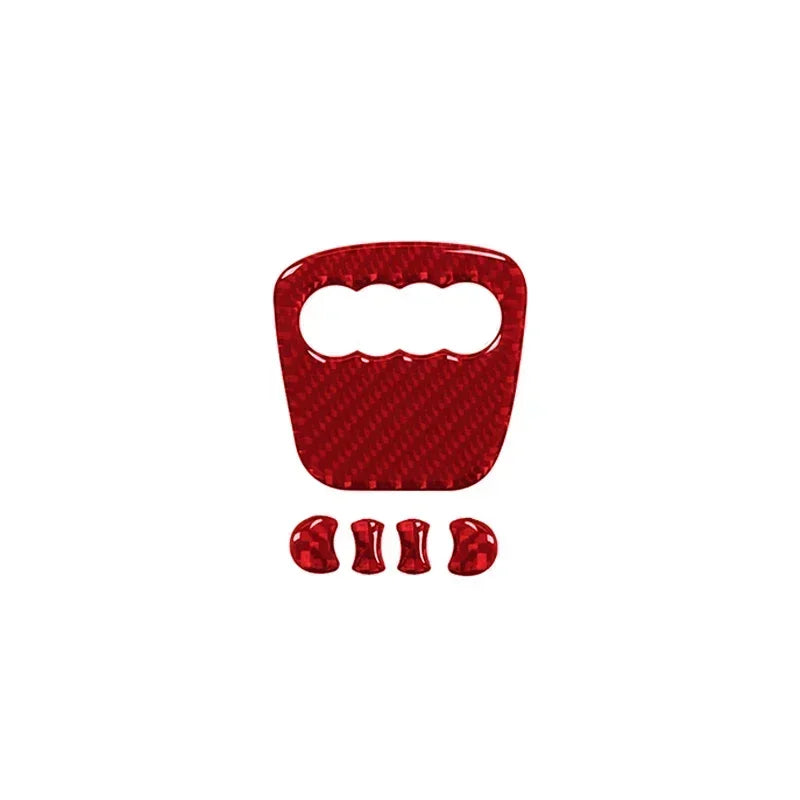 Real Carbon Fiber For Audi A4 B8 8K A6 C6 4F Q5 8R Q7 4L A3 Car Steering Wheel Ring Trim Sticker Cover Auto Accessories