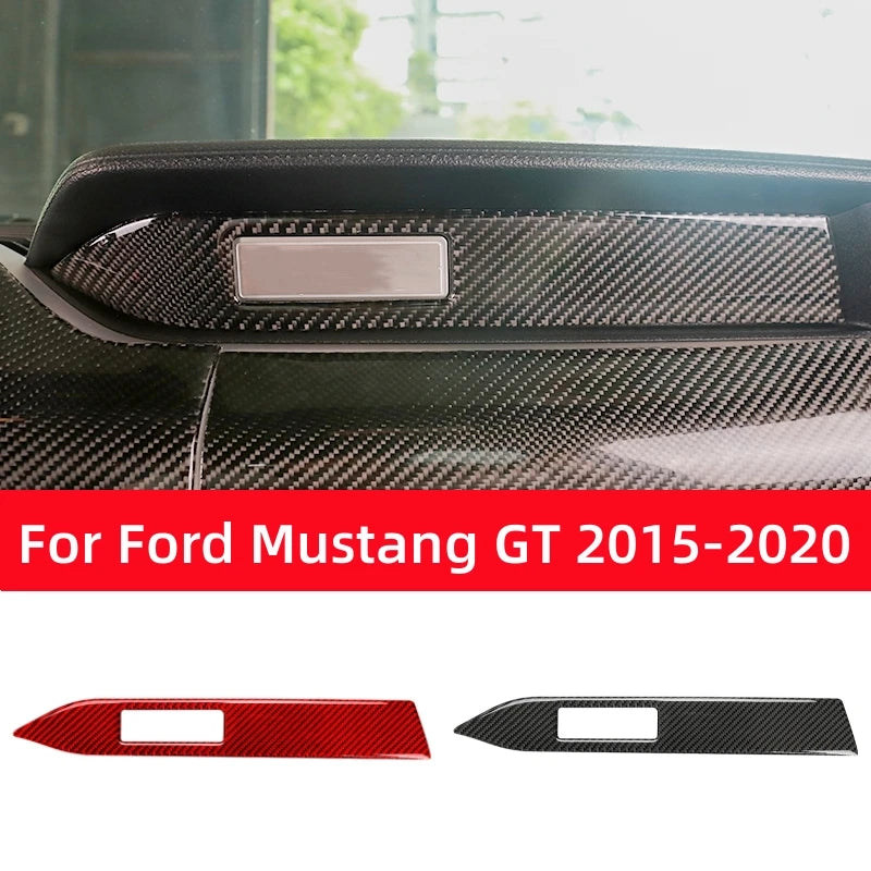 For Ford Mustang 2015-2021 Car Accessories Carbon Fiber Inte