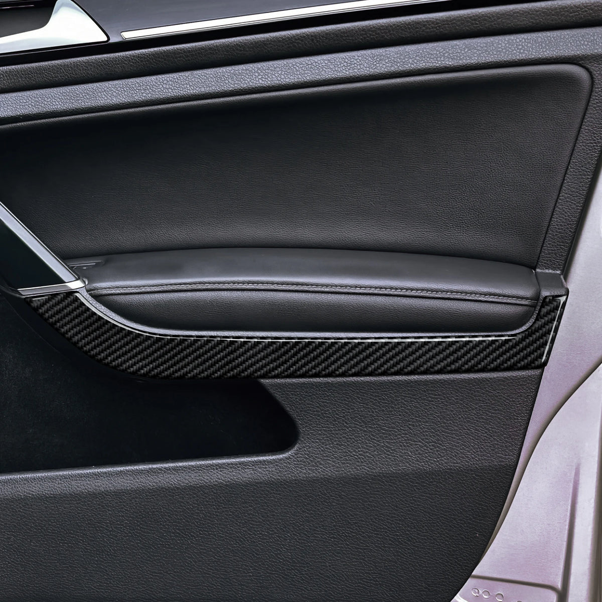 For VW Golf VII MK7 GTE GTI R Variant Car Door Armrest Decor