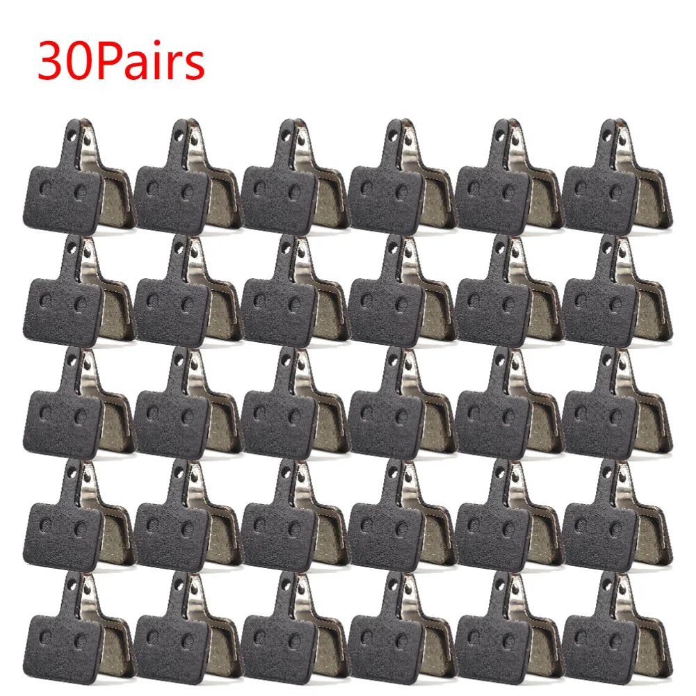 10/15/20/30/40/50 Pairs MTB Road Bicycle Disc Brake Pads for SHIMANO M375 M445 M446 Resin Semi-Metallic Cycling Brake Pad Parts