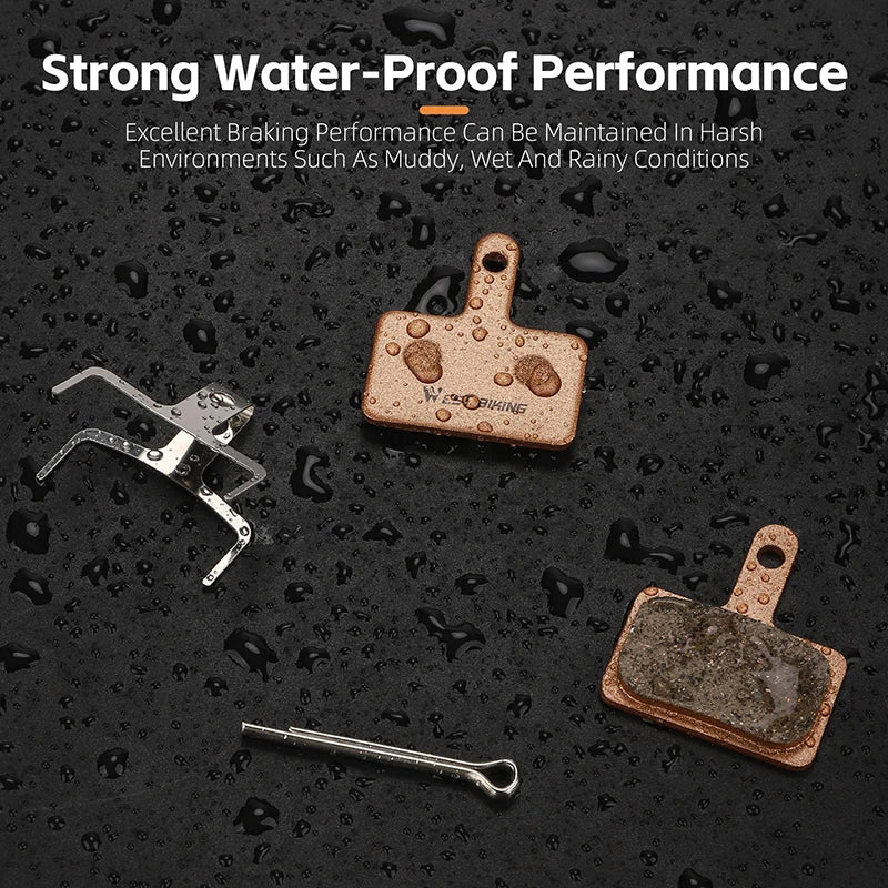 WEST BIKING Resin Ceramic Bike Brake Pads For Shimano Mt200 