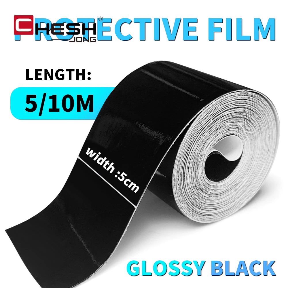 Car Nano Carbon Fiber Stickers Anti-Scratch Waterproof Prote