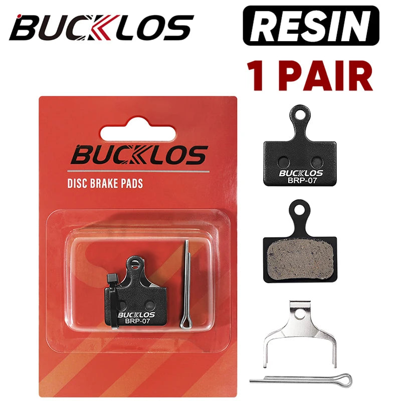 BUCKLOS Resin Disc Brake Pad For SHIMANO K05S Wear-resistant Hydraulic Brake Pads MTB Brake Pads for K03S K04S Cycling Parts